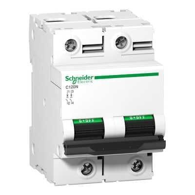 Schneider Electric A9N18360 - Interruttore 2P 63A Curva C Schneider Electric A9N18360 - Interruttore 2P 63A Curva C