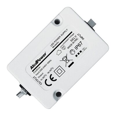 ALCAPOWER Alimentatore Switching Led 24v 12w 0.5a Waterproof Ip67, Compatto Per Illuminotecnica, Montaggio Universale, Alta Affidabilità Alc-12-24 ALCAPOWER Alimentatore Switching Led 24v 12w 0.5a Waterproof Ip67, Compatto Per Illuminotecnica, Montaggio Universale, Alta Affidabilità Alc-12-24