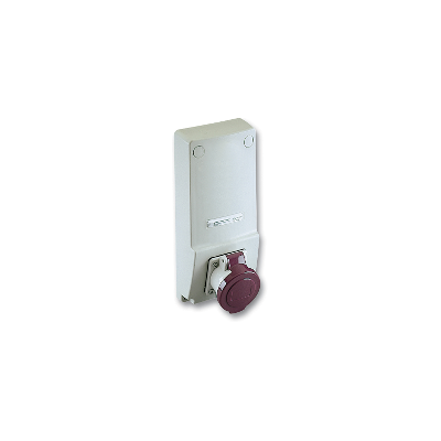 Schneider Electric PratiKa - Presa da pannello IP44 16A - Viola Schneider Electric PratiKa - Presa da pannello IP44 16A - Viola