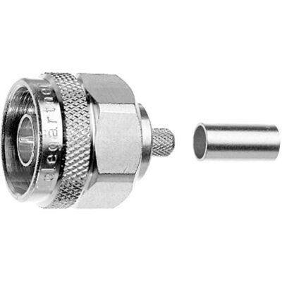 Telegärtner 100023904 100023904 Connettore N Spina Dritta 50 Ω 1 Pz. Telegärtner 100023904 100023904 Connettore N Spina Dritta 50 Ω 1 Pz.