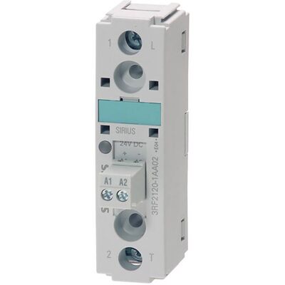 Relè a Stato Solido Siemens 20A 230V - Monofase, Compatto 22.5mm Relè a Stato Solido Siemens 20A 230V - Monofase, Compatto 22.5mm