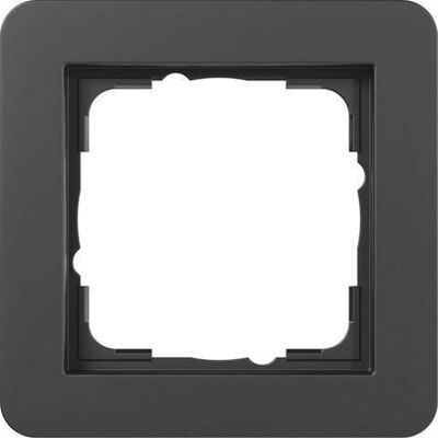 Marco protector - Gira E1 - Nero opaco - Electrical switch Marco protector - Gira E1 - Nero opaco - Electrical switch