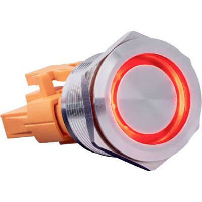 Joy-it Pulsante 22B Blocco Rosso - Interruttore a pressione IP67, 7A Joy-it Pulsante 22B Blocco Rosso - Interruttore a pressione IP67, 7A