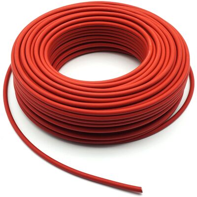 ALCAPOWER Bobina Cavo Elettrico Unipolare 1x6mm² Rosso 50m - Resistenza Termica, Tensione Nominale 1500v Dc Impianti Fotovoltaici E Industriali ALCAPOWER Bobina Cavo Elettrico Unipolare 1x6mm² Rosso 50m - Resistenza Termica, Tensione Nominale 1500v Dc Impianti Fotovoltaici E Industriali