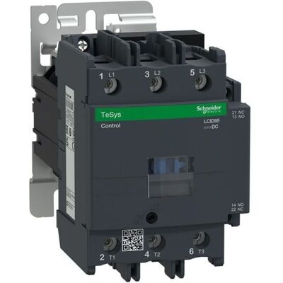 Schneider Electric Contattore Tesys Lc1d - 3 Poli - Ac3 440v 95 A - 24 V Cc - Lc1d95bd Schneider Electric Contattore Tesys Lc1d - 3 Poli - Ac3 440v 95 A - 24 V Cc - Lc1d95bd