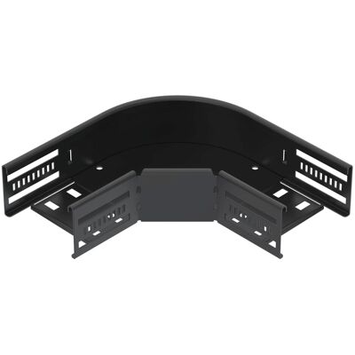OBO Bettermann Curva A 90° Per Canalina Portacavi, Orizzontale 60x100 Acciaio Pes135 - Poliestere Nero Intenso Ral 9005, 6043260 OBO Bettermann Curva A 90° Per Canalina Portacavi, Orizzontale 60x100 Acciaio Pes135 - Poliestere Nero Intenso Ral 9005, 6043260