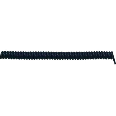LappKabel X05VVH8-F Cavo spiralato - 3 x 0.75mm, Nero, 1.5m - Cavo a spirale LappKabel X05VVH8-F Cavo spiralato - 3 x 0.75mm, Nero, 1.5m - Cavo a spirale
