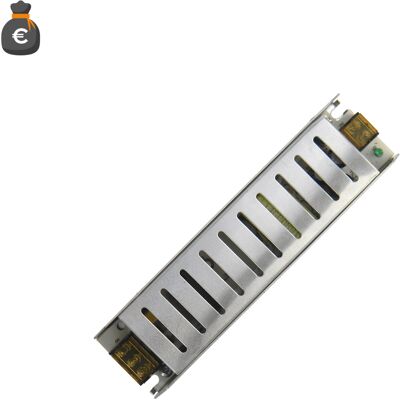 ALCAPOWER Alimentatore Switching Slim 12v 60w 5a, Trasformatore Stabilizzato A Basso Profilo Per Strisce Led, Sistemi Di Sicurezza E Domotica ALCAPOWER Alimentatore Switching Slim 12v 60w 5a, Trasformatore Stabilizzato A Basso Profilo Per Strisce Led, Sistemi Di Sicurezza E Domotica