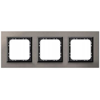 OSPEL Cornice Presa R-3yac 3 Prese Ip20 Satinato OSPEL Cornice Presa R-3yac 3 Prese Ip20 Satinato