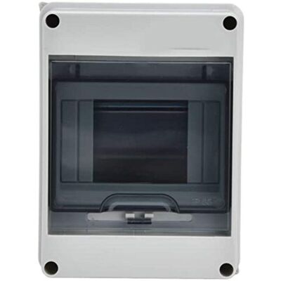 DPZO Scatola Elettrica Impermeabile Per Esterni Ip65, 5 Moduli, Superficie In Plastica Abs, Scatola Elettrica Impermeabile Per Esterni, Armadio Di Controllo, Scatola Di Giunzione Modulare (5 Vie) DPZO Scatola Elettrica Impermeabile Per Esterni Ip65, 5 Moduli, Superficie In Plastica Abs, Scatola Elettrica Impermeabile Per Esterni, Armadio Di Controllo, Scatola Di Giunzione Modulare (5 Vie)