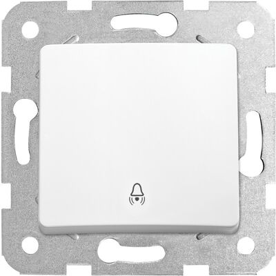 Panasonic Bottone Con Simbolo "campanula", Linnera S Bianco Panasonic Bottone Con Simbolo "campanula", Linnera S Bianco