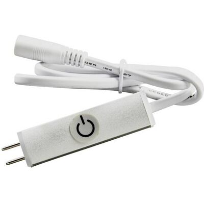 Interruttore touch MICANO - Max 90W, 24V DC - Argento Interruttore touch MICANO - Max 90W, 24V DC - Argento
