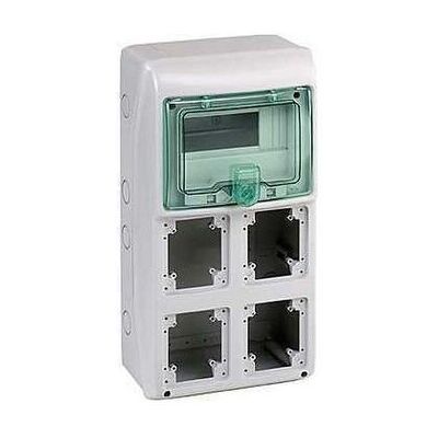 Schneider Electric - Armadio di distribuzione MiniKaedra 8 moduli - IP65 Schneider Electric - Armadio di distribuzione MiniKaedra 8 moduli - IP65