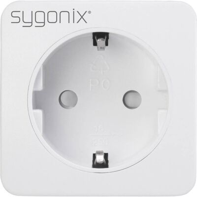 Sygonix Presa Intelligente - Raggio 150m - 2000W max - 433,92 MHz - Bianco - Compatibile con smart home Sygonix Presa Intelligente - Raggio 150m - 2000W max - 433,92 MHz - Bianco - Compatibile con smart home