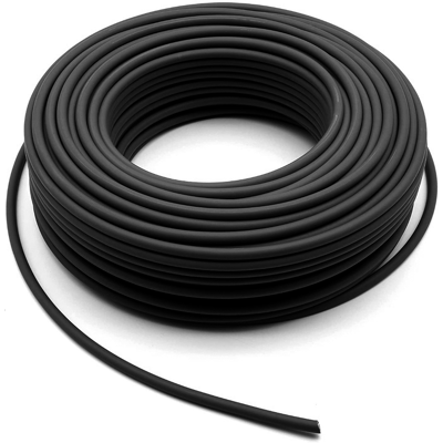 ALCAPOWER Bobina Cavo Elettrico Unipolare 1x6mm² 50m Nero, 1500v Dc, Resistenza 3.39 Ohm/km, Ideale Per Impianti Fotovoltaici E Industriali ALCAPOWER Bobina Cavo Elettrico Unipolare 1x6mm² 50m Nero, 1500v Dc, Resistenza 3.39 Ohm/km, Ideale Per Impianti Fotovoltaici E Industriali