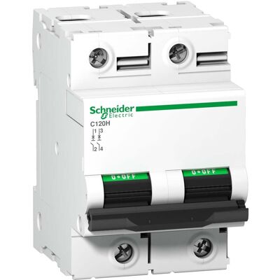 Schneider Electric C120H 2P 80A - Interruttore Schneider Electric C120H 2P 80A - Interruttore