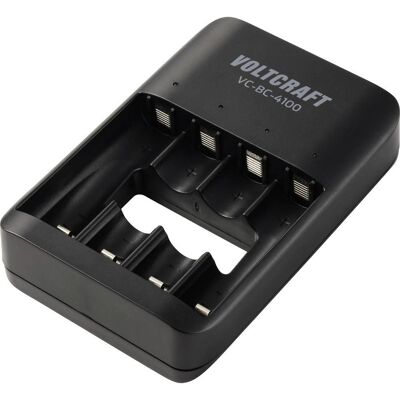 VOLTCRAFT Vc-bc-4100 Caricabatterie Universale Nimh, Nizn, Liion Stilo (aa), Ministilo (aaa) VOLTCRAFT Vc-bc-4100 Caricabatterie Universale Nimh, Nizn, Liion Stilo (aa), Ministilo (aaa)