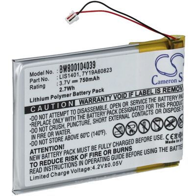 VHBW - Batteria Compatibile Con Sony Nwz-s738, Nwz-s738f Mp3 Music Player Lettore Musicale (750mah, 3,7v, Li-poly) VHBW - Batteria Compatibile Con Sony Nwz-s738, Nwz-s738f Mp3 Music Player Lettore Musicale (750mah, 3,7v, Li-poly)