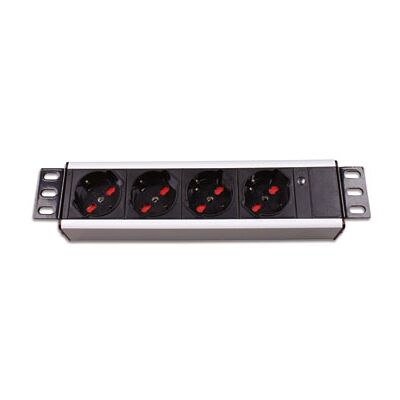 Intellinet Multipresa Universale 4 Posti Rack 10 - Intellinet Multipresa Universale 4 Posti Rack 10 -