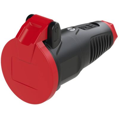 PCE P2522-sr Presa di Sicurezza - IP54, Gomma, 16A, 250V, 3p PCE P2522-sr Presa di Sicurezza - IP54, Gomma, 16A, 250V, 3p