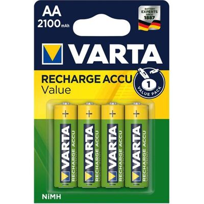 Varta 56616 Batteria ricaricabile AA - 2100mAh Varta 56616 Batteria ricaricabile AA - 2100mAh