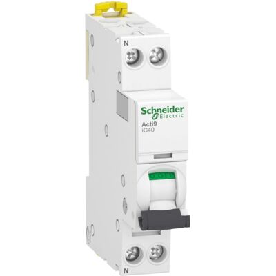 Schneider Electric A9P52620 - Interruttore 20A 1P+N Schneider Electric A9P52620 - Interruttore 20A 1P+N