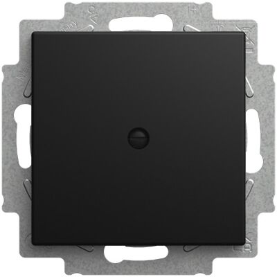 Busch-Jaeger Placca Centrale Cieca Con Anello Di Supporto Copertura Cieca 1 Scomparto Con Anello Di Supporto Nero Opaco - Busch-balance® Si (2538-915), 2cka001715a0321 Busch-Jaeger Placca Centrale Cieca Con Anello Di Supporto Copertura Cieca 1 Scomparto Con Anello Di Supporto Nero Opaco - Busch-balance® Si (2538-915), 2cka001715a0321