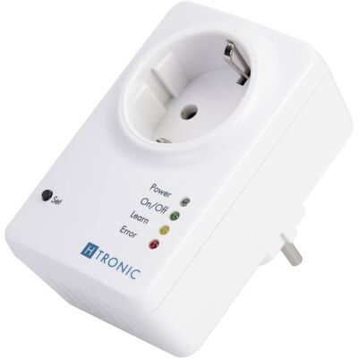 Ricevitore presa wireless H-Tronic - Supporta 32 trasmettitori Ricevitore presa wireless H-Tronic - Supporta 32 trasmettitori