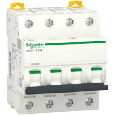 Schneider Electric iC60H 4P 63A B Interruttore - Distribuzione Schneider Electric iC60H 4P 63A B Interruttore - Distribuzione