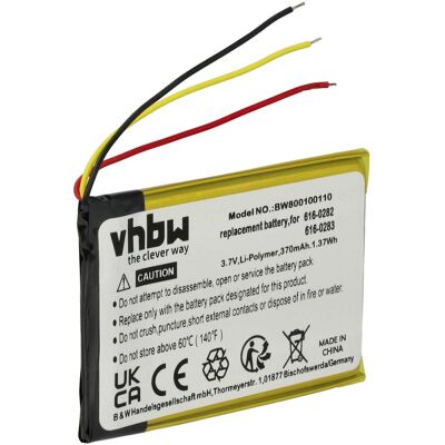 VHBW - 1x Batteria Compatibile Con Apple Ipod Nano 4g Ma004ll Mp3 Music Player Lettore Musicale (400mah, 3,7v, Li-poly) VHBW - 1x Batteria Compatibile Con Apple Ipod Nano 4g Ma004ll Mp3 Music Player Lettore Musicale (400mah, 3,7v, Li-poly)