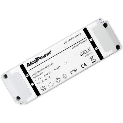 ALCAPOWER Alimentatore Switching Per Illuminotecnica 24v 30w 1.25a Ip20, Design Compatto Ad Alta Efficienza Per Installazioni Professionali Versatili ALCAPOWER Alimentatore Switching Per Illuminotecnica 24v 30w 1.25a Ip20, Design Compatto Ad Alta Efficienza Per Installazioni Professionali Versatili