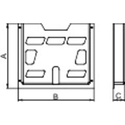 Schneider Electric NSYDPA4 Scatola Elettrica Grigia - Portadocumenti Schneider Electric NSYDPA4 Scatola Elettrica Grigia - Portadocumenti