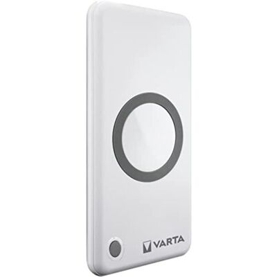 Varta 57913 Power Bank 10000mAh Wireless Bianco Varta 57913 Power Bank 10000mAh Wireless Bianco
