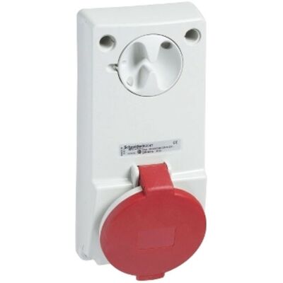 Schneider Electric SE 82046 Presa incasso - IP44 32A 400V 3P Schneider Electric SE 82046 Presa incasso - IP44 32A 400V 3P