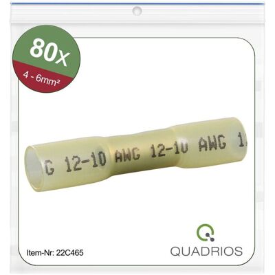 Quadrios Giallo 22C465 Kit Connettore Isolante - Accessori Elettrici Quadrios Giallo 22C465 Kit Connettore Isolante - Accessori Elettrici