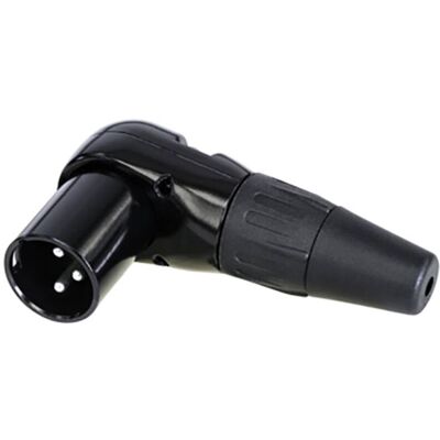 Connettore XLR angolato a 3 poli Rean RC3MR-BAG - Connettore Connettore XLR angolato a 3 poli Rean RC3MR-BAG - Connettore