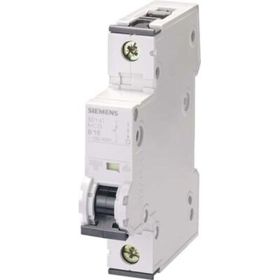 Siemens SIE 5SY6113-6 - Interruttore automatico - Protezione da sovraccarichi e cortocircuiti Siemens SIE 5SY6113-6 - Interruttore automatico - Protezione da sovraccarichi e cortocircuiti