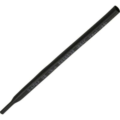 Gaine termoretraibile Tru Components - 2:1, Nera, 15m Gaine termoretraibile Tru Components - 2:1, Nera, 15m