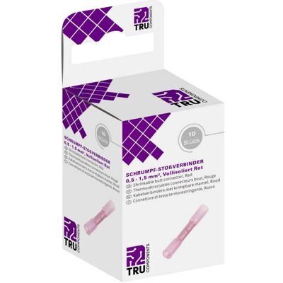 Connettore filo completamente isolato TRU Components T1904C068 Rosso Connettore filo completamente isolato TRU Components T1904C068 Rosso