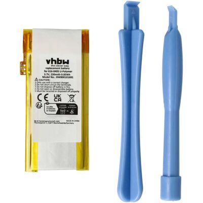 VHBW 1x Batteria Compatibile Con Apple Ipod Nano 4g, 4.generation 8gb, 4a Generazione Mp3 Music Player Lettore Musicale (230mah, 3,7v, Li-poly) - VHBW 1x Batteria Compatibile Con Apple Ipod Nano 4g, 4.generation 8gb, 4a Generazione Mp3 Music Player Lettore Musicale (230mah, 3,7v, Li-poly) -
