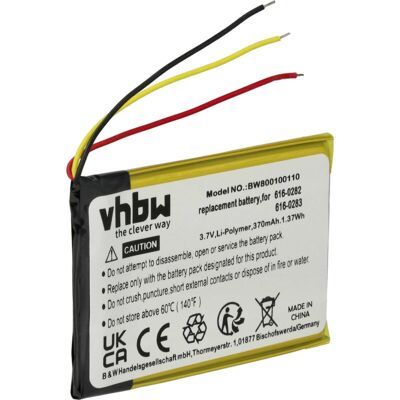 VHBW - 1x Batteria Compatibile Con Apple Ipod Nano 2g, A1199, 2a Gen., Ma004ll/a, Ma005ll/a Mp3 Music Player Lettore Musicale (400mah, 3,7v, Li-poly) VHBW - 1x Batteria Compatibile Con Apple Ipod Nano 2g, A1199, 2a Gen., Ma004ll/a, Ma005ll/a Mp3 Music Player Lettore Musicale (400mah, 3,7v, Li-poly)