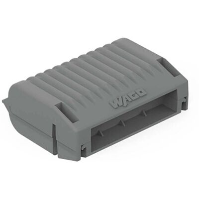 Wago 207-1432 Scatola gel collegamento morsetti flessibile - Grigio Wago 207-1432 Scatola gel collegamento morsetti flessibile - Grigio