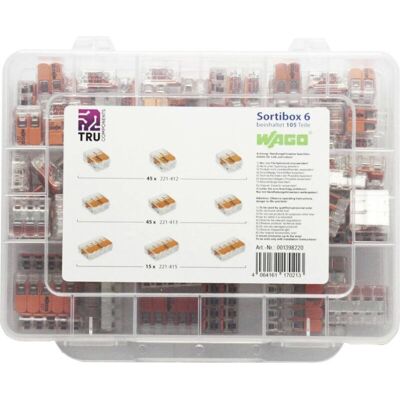 WAGO - Wa-741-644 Assortimento Di Morsetti Flessibile: 0.14-4 Mm² Rigido: 0.2-4 Mm² 105 Pz. WAGO - Wa-741-644 Assortimento Di Morsetti Flessibile: 0.14-4 Mm² Rigido: 0.2-4 Mm² 105 Pz.
