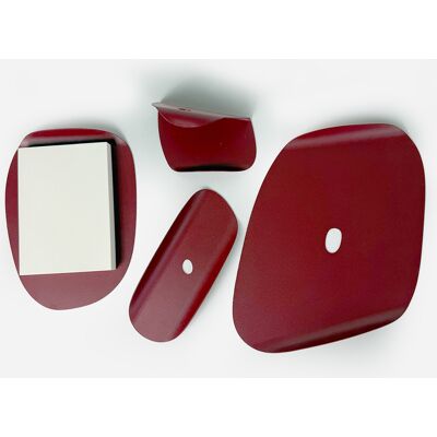OEM Set Di Organizer Flow Star Borgogna OEM Set Di Organizer Flow Star Borgogna