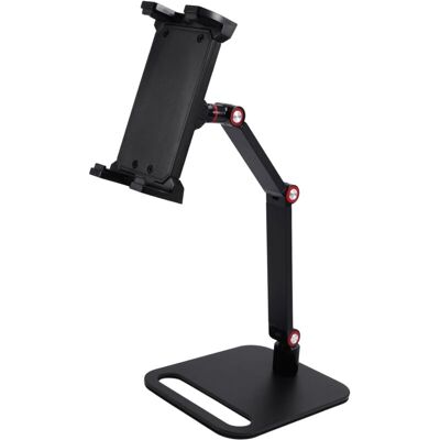 OEM Supporto Regolabile Per Monitor E Tablet Con Rotazione A 360° E Morsetto Da Scrivania – Robusto Alluminio, Altezza Regolabile OEM Supporto Regolabile Per Monitor E Tablet Con Rotazione A 360° E Morsetto Da Scrivania – Robusto Alluminio, Altezza Regolabile