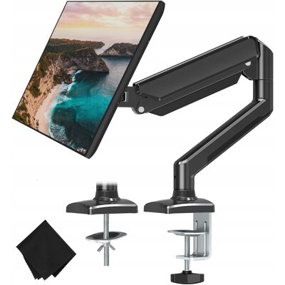 OEM Supporto Da Scrivania Regolabile E Girevole Per Monitor, Compatibile Con Monitor Da 13" A 32". OEM Supporto Da Scrivania Regolabile E Girevole Per Monitor, Compatibile Con Monitor Da 13" A 32".