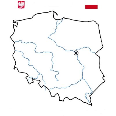 OEM Sovrapposizione Di Lavagna Magnetica, Mappa, Contorno Polacco OEM Sovrapposizione Di Lavagna Magnetica, Mappa, Contorno Polacco