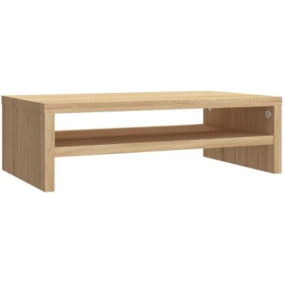 HELLOSHOP26 Supporto Per Monitor In Rovere Sonoma 42 X 24 X 13 Cm Legno Ingegnerizzato Marrone 020029219 HELLOSHOP26 Supporto Per Monitor In Rovere Sonoma 42 X 24 X 13 Cm Legno Ingegnerizzato Marrone 020029219