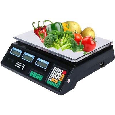 OEM Bilancia Digitale Professionale, Portata Massima 40 Kg, Precisione 5 G, Dimensioni 370x130x355 Mm, Alimentazione 110-240 V, Display Led Fronte/retro. OEM Bilancia Digitale Professionale, Portata Massima 40 Kg, Precisione 5 G, Dimensioni 370x130x355 Mm, Alimentazione 110-240 V, Display Led Fronte/retro.