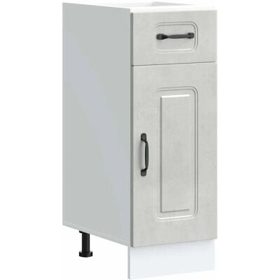 HELLOSHOP26 Mobile Da Cucina Dal Design Moderno Dimensioni 30 X 46 X 81,5 Cm Con Piedini Regolabili In Legno Composito Grigio Cemento Codice 020049884. HELLOSHOP26 Mobile Da Cucina Dal Design Moderno Dimensioni 30 X 46 X 81,5 Cm Con Piedini Regolabili In Legno Composito Grigio Cemento Codice 020049884.